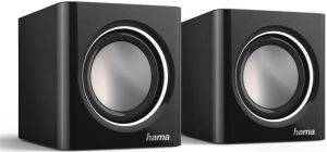 HAMA 173132 NOTEBOOK SPEAKER SONIC MOBIL 185 BLACK/SILVER