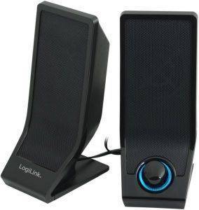 LOGILINK SP0027 ACTIVE STEREO 2.0 SPEAKER USB BLACK