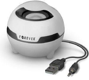 FOREVER MS-100 PORTABLE SPEAKER WHITE FOREVER MS-100 PORTABLE SPEAKER WHITE