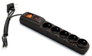 ACAR SURGE PROTECTOR F5 5 SOCKETS ΜΕ ΔΙΑΚΟΠΤΗ 1.5M BLACK ACAR SURGE PROTECTOR F5 5 SOCKETS ΜΕ ΔΙΑΚΟΠΤΗ 1.5M BLACK