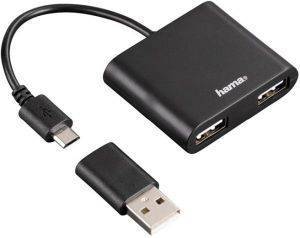 HAMA 54140 USB2.0 OTG HUB 1:2 FOR SMARTPHONE/TABLET/NOTEBOOK/PC HAMA 54140 USB2.0 OTG HUB 1:2 FOR SMARTPHONE/TABLET/NOTEBOOK/PC
