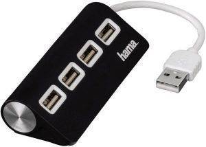 HAMA 12177 USB 2.0 HUB 1:4 BUS POWERED BLACK HAMA 12177 USB 2.0 HUB 1:4 BUS POWERED BLACK