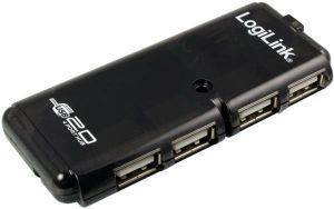 LOGILINK UH0001A USB 2.0 4-PORT HUB BUS POWERED LOGILINK UH0001A USB 2.0 4-PORT HUB BUS POWERED