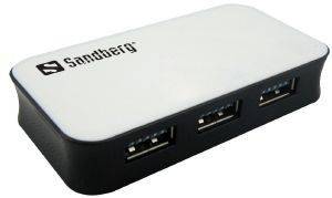 SANDBERG USB 3.0 HUB 4 PORTS