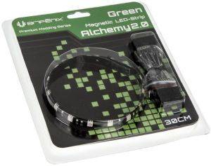 BITFENIX ALCHEMY 2.0 MAGNETIC LED STRIP - 30CM 15 LED GREEN