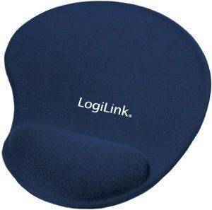 LOGILINK ID0027B MOUSEPAD WITH GEL WRIST REST BLUE