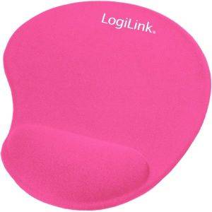 LOGILINK ID0027P MOUSEPAD WITH GEL WRIST REST PINK LOGILINK ID0027P MOUSEPAD WITH GEL WRIST REST PINK
