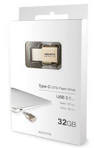 ADATA UC350 32GB USB 3.1 TYPE-A / TYPE-C FLASH DRIVE