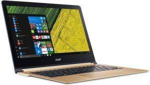LAPTOP ACER SWIFT 7 SF713-51-M09B 13.3\'\' FHD INTEL CORE I5-7Y54 8GB 256GB WIN 10 GOLD CHAMPAGNE LAPTOP ACER SWIFT 7 SF713-51-M09B 13.3\'\' FHD INTEL CORE I5-7Y54 8GB 256GB WIN 10 GOLD CHAMPAGNE