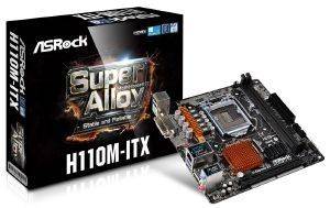 ΜΗΤΡΙΚΗ ASROCK H110M-ITX/AC RETAIL ΜΗΤΡΙΚΗ ASROCK H110M-ITX/AC RETAIL