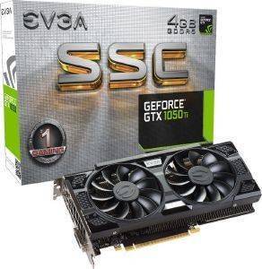 VGA EVGA GEFORCE GTX1050 TI SSC GAMING ACX 3.0 4GB GDDR5 PCI-E RETAIL