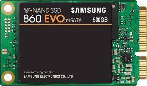 SSD SAMSUNG MZ-M6E500BW 860 EVO SERIES MSATA 500GB SATA3