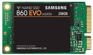 SSD SAMSUNG MZ-M6E250BW 860 EVO SERIES MSATA 250GB SATA3 SSD SAMSUNG MZ-M6E250BW 860 EVO SERIES MSATA 250GB SATA3