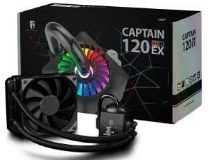 DEEPCOOL CAPTAIN 120EX RGB LIQUID CPU COOLER