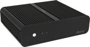 AKASA A-ITX10-M1B12EU EULER S FANLESS MINI ITX CASE AKASA A-ITX10-M1B12EU EULER S FANLESS MINI ITX CASE