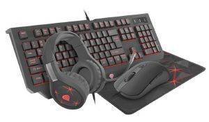 ΠΛΗΚΤΡΟΛΟΓΙΟ GENESIS NCG-1106 COBALT 300 GAMING COMBO SET 4-IN-1 ΠΛΗΚΤΡΟΛΟΓΙΟ GENESIS NCG-1106 COBALT 300 GAMING COMBO SET 4-IN-1