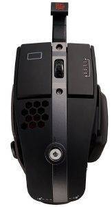 THERMALTAKE TT ESPORTS GAMING MOUSE - LEVEL 10 M HYBRID 8200 DPI LASER DIAMOND BLACK