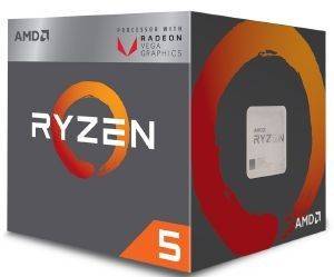 CPU AMD RYZEN 5 2400G 3.90GHZ 4-CORE WITH WRAITH STEALTH BOX