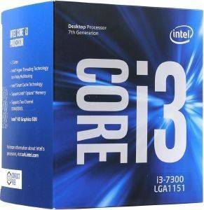 CPU INTEL CORE I3-7300 4.00GHZ LGA1151 - BOX CPU INTEL CORE I3-7300 4.00GHZ LGA1151 - BOX