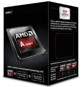 CPU AMD A8-7650K 3.30GHZ BOX WITH LOW-NOISE FAN