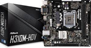 ΜΗΤΡΙΚΗ ASROCK H310M-HDV RETAIL ΜΗΤΡΙΚΗ ASROCK H310M-HDV RETAIL
