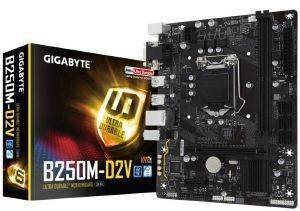 ΜΗΤΡΙΚΗ GIGABYTE GA-B250M-D2V RETAIL ΜΗΤΡΙΚΗ GIGABYTE GA-B250M-D2V RETAIL