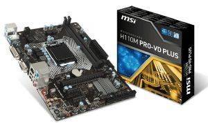 ΜΗΤΡΙΚΗ MSI H110M PRO-VD PLUS RETAIL ΜΗΤΡΙΚΗ MSI H110M PRO-VD PLUS RETAIL