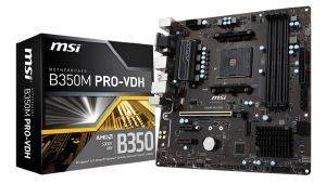 ΜΗΤΡΙΚΗ MSI B350M PRO-VDH RETAIL ΜΗΤΡΙΚΗ MSI B350M PRO-VDH RETAIL