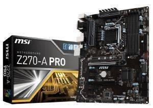 ΜΗΤΡΙΚΗ MSI Z270-A PRO RETAIL ΜΗΤΡΙΚΗ MSI Z270-A PRO RETAIL