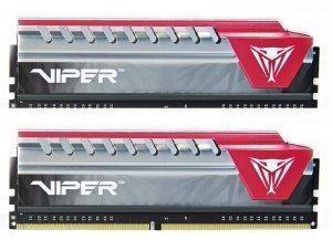 RAM PATRIOT PVE48G240C5KRD VIPER ELITE SERIES 8GB (2X4GB) DDR4 2400MHZ DUAL KIT RED RAM PATRIOT PVE48G240C5KRD VIPER ELITE SERIES 8GB (2X4GB) DDR4 2400MHZ DUAL KIT RED