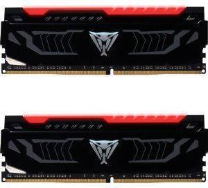 RAM PATRIOT PVLR416G300C5K VIPER RED LED SERIES 16GB (2X8GB) DDR4 3000MHZ DUAL KIT