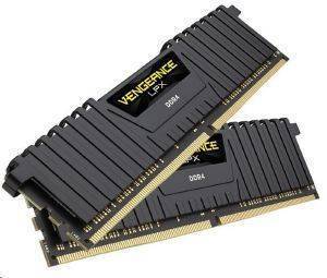 RAM CORSAIR CMK16GX4M2Z2666C16 VENGEANCE LPX BLACK 16GB (2X8GB) DDR4 2666MHZ DUAL KIT