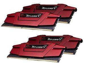 RAM G.SKILL F4-2666C15Q-32GVR 32GB (4X8GB) DDR4 2666MHZ RIPJAWS V QUAD CHANNEL KIT