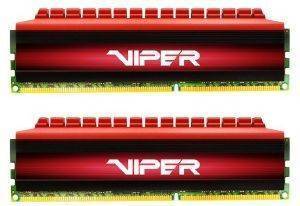 RAM PATRIOT PV48G300C6K VIPER 4 SERIES 8GB (2X4GB) DDR4 3000MHZ BLACK/RED DUAL KIT