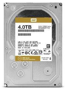 HDD WESTERN DIGITAL WD4002FYYZ 4TB GOLD SATA3 HDD WESTERN DIGITAL WD4002FYYZ 4TB GOLD SATA3