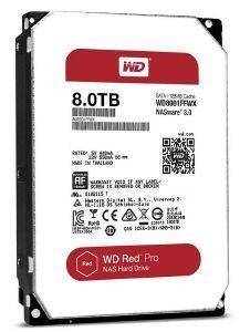 HDD WESTERN DIGITAL WD8001FFWX RED PRO 8TB SATA3
