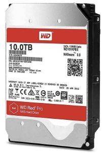 HDD WESTERN DIGITAL WD101KFBX RED PRO NAS 10TB SATA 3