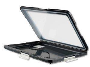4SMARTS UNIVERSAL WATERPROOF CASE ACTIVE PRO SEASHELL FOR TABLETS 7-8\'\' BLACK