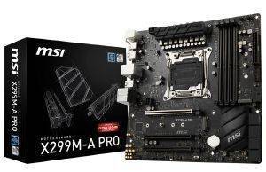 ΜΗΤΡΙΚΗ MSI X299M A-PRO RETAIL ΜΗΤΡΙΚΗ MSI X299M A-PRO RETAIL