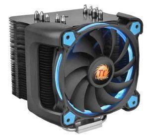 THERMALTAKE RIING SILENT 12 PRO BLUE CPU COOLER 120MM