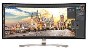  LG 38UC99-W 38\'\' QHD+ IPS CURVED LED MONITOR WHITE