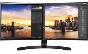  LG 34UC88-B 34\'\' CURVED ULTRAWIDE IPS LED QUAD HD BLACK