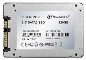 TRANSEND SSD TRANSCEND TS120GSSD220S SSD220 120GB 2.5&#039;&#039; SATA3 TLC