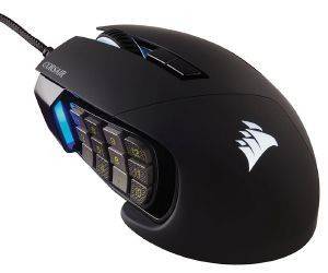 CORSAIR SCIMITAR PRO RGB OPTICAL MOBA/MMO GAMING MOUSE BLACK