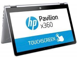LAPTOP HP PAVILLION X360 15-BR015NA 15.6\'\' TOUCH INTEL DUAL CORE 4415U 4GB 500GB WINDOWS 10 SILVER