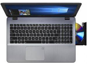 LAPTOP ASUS VIVOBOOK MAX F542UN-DM153 15.6\'\' CORE I7-8550U 8GB 500GB+128GB MX150 4GB DOS