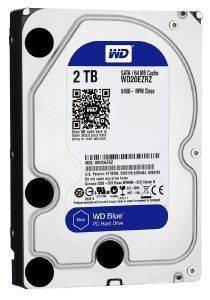 HDD WESTERN DIGITAL WD20EZRZ 2TB BLUE SATA3 HDD WESTERN DIGITAL WD20EZRZ 2TB BLUE SATA3