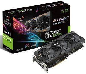VGA ASUS ROG STRIX GEFORCE GTX1070 TI ROG-STRIX-GTX1070TI-8G-GAMING 8GB GDDR5 PCI-E RETAIL