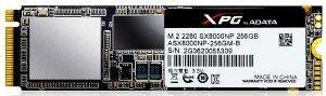 SSD ADATA XPG SX8000 M.2 2280 PCIE GEN3X4 256GB