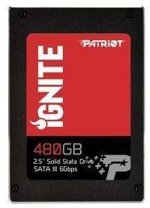 SSD PATRIOT IGNITE 480GB 2.5\'\' SATA3 SSD PATRIOT IGNITE 480GB 2.5\'\' SATA3